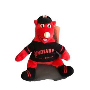 Indianapolis Indians Rowdie‎ Bear Mascot MiLB Stuffed Plush 2000